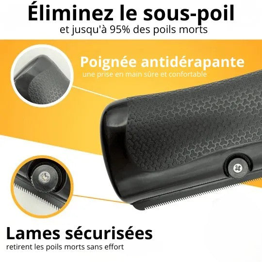 PetBrush™ - Élimine le sous-poil en une seule fois