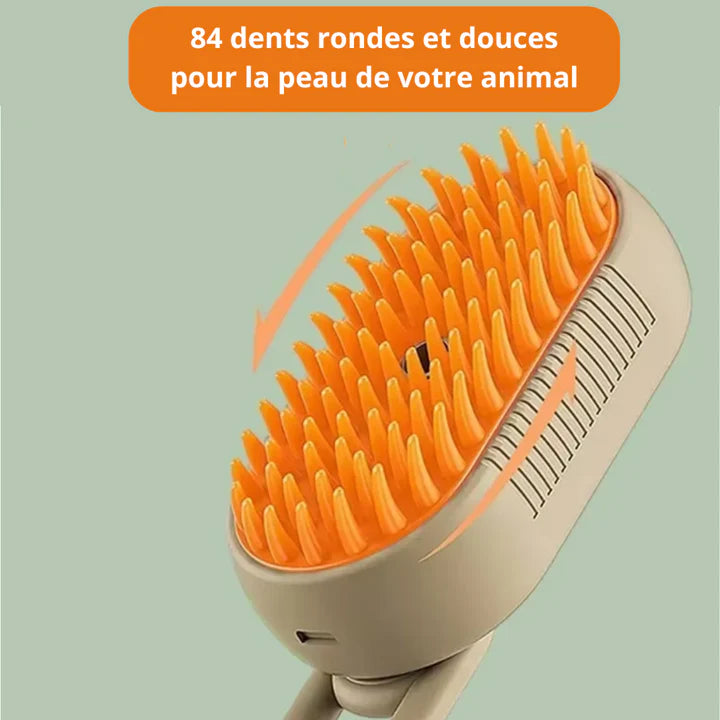 Brosse à vapeur apaisante