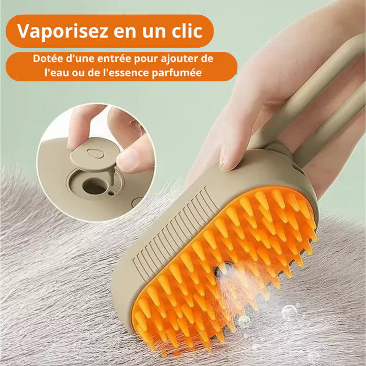 Brosse à vapeur apaisante