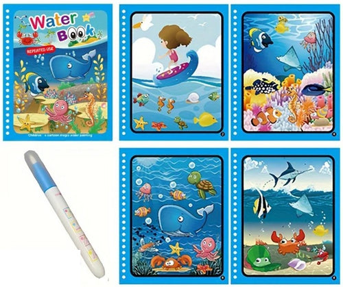 Coloriage magique à l'eau