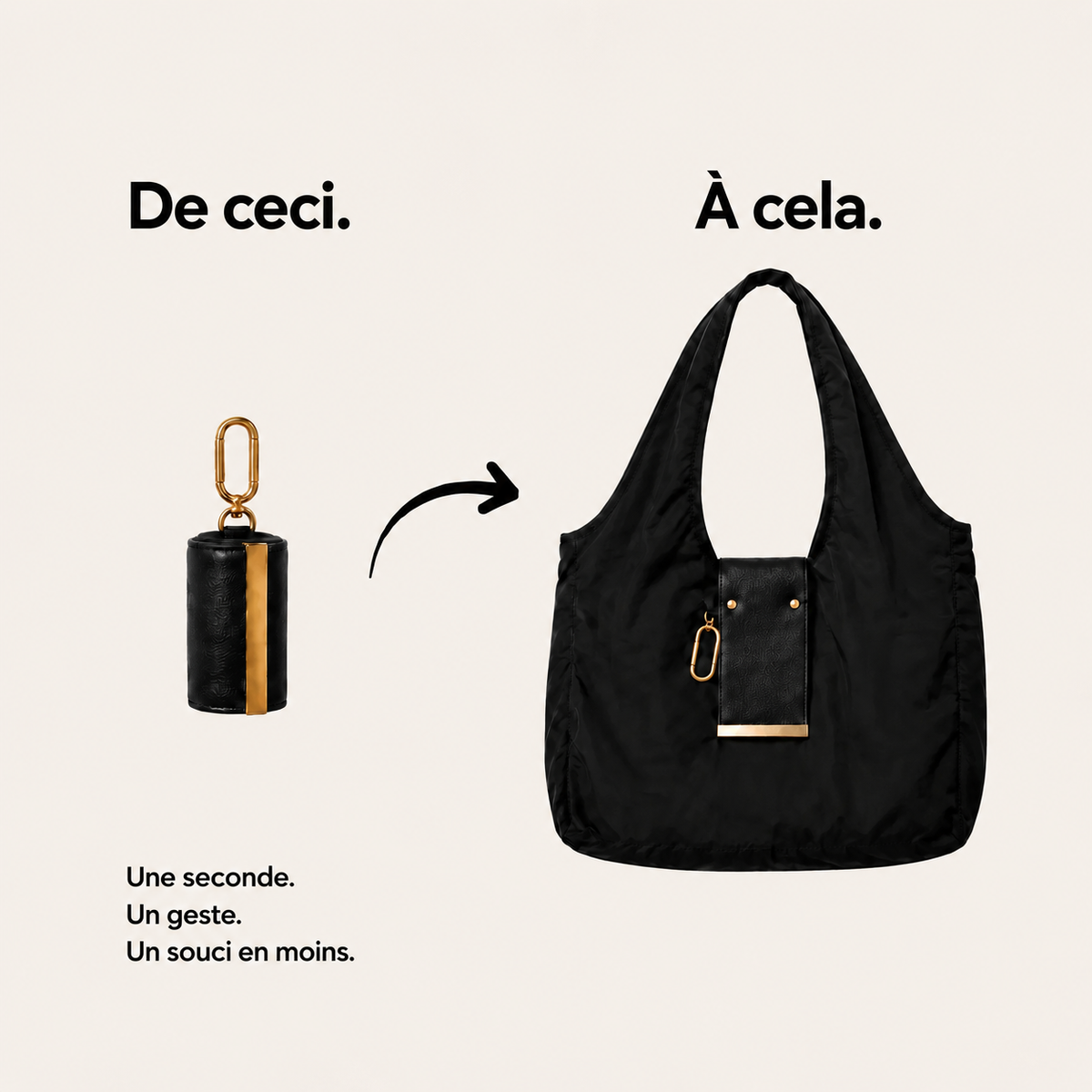 Sac fourre-tout pliable