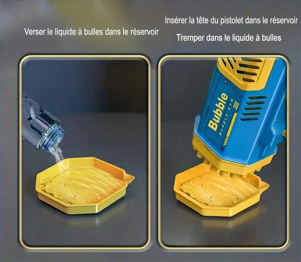 BubbleGun™  - Lance bulles
