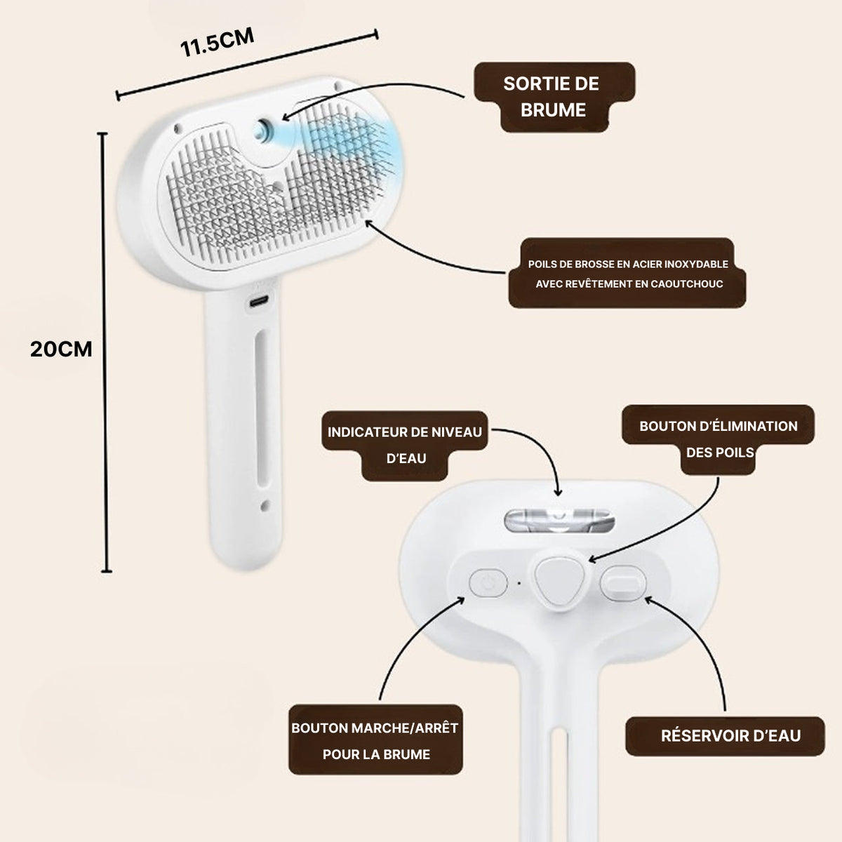 Brosse SteamyPro™